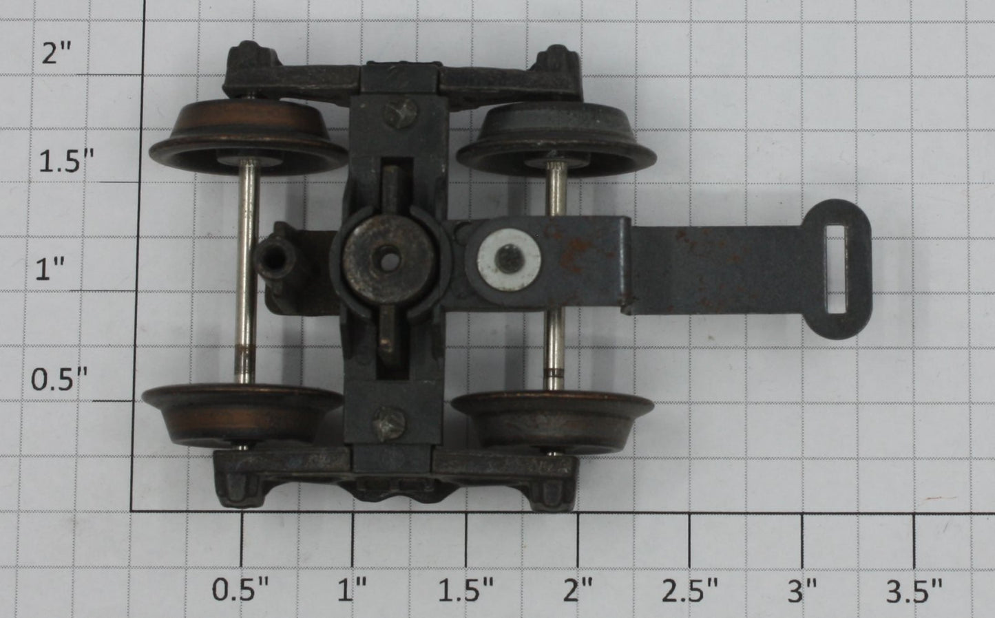 K-Line K3500F Tender Front Truck with Offset Drawbar