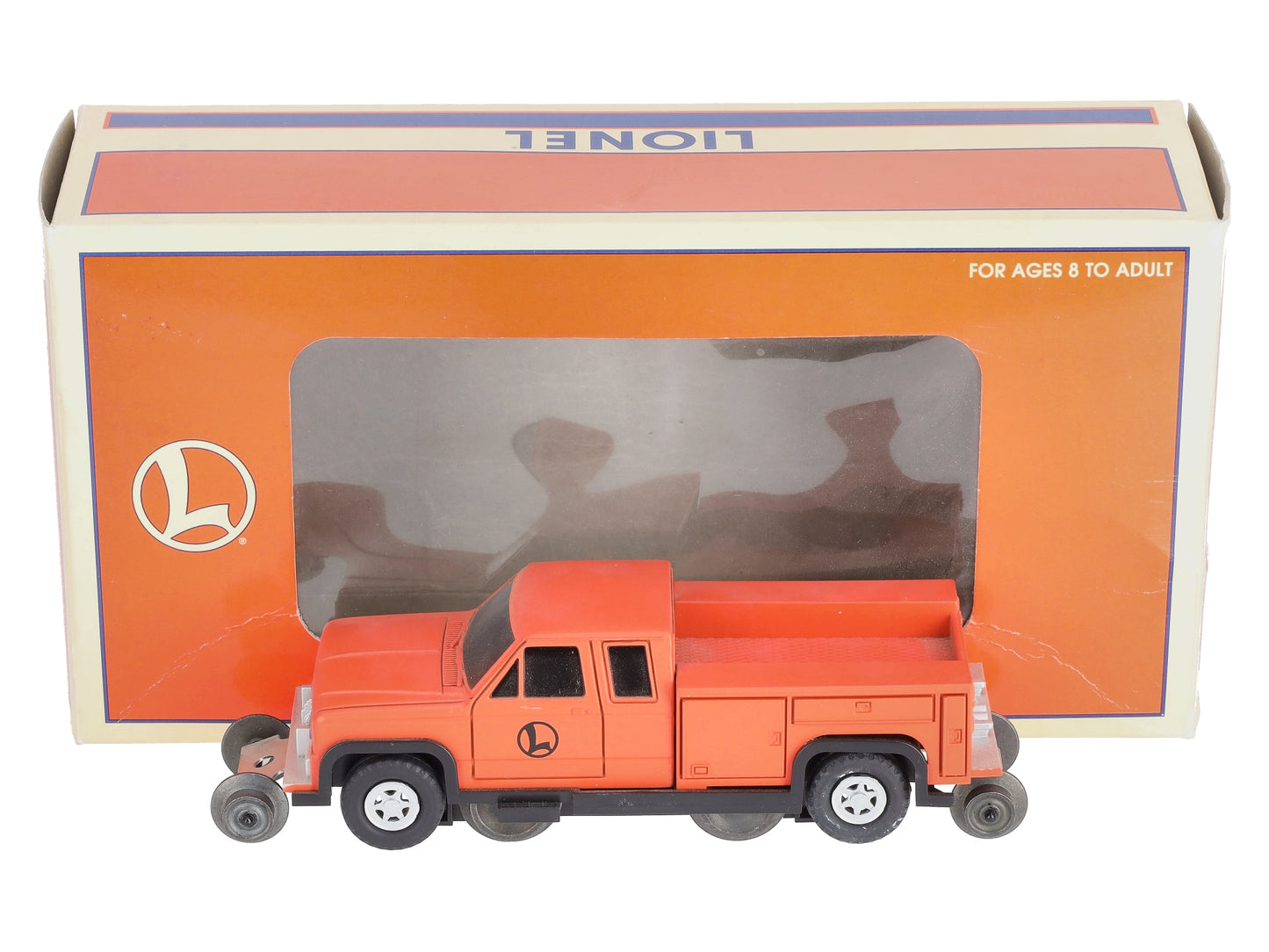 Lionel 6-52107 O Gauge LCCA Orange Motorized Pickup Truck NIB