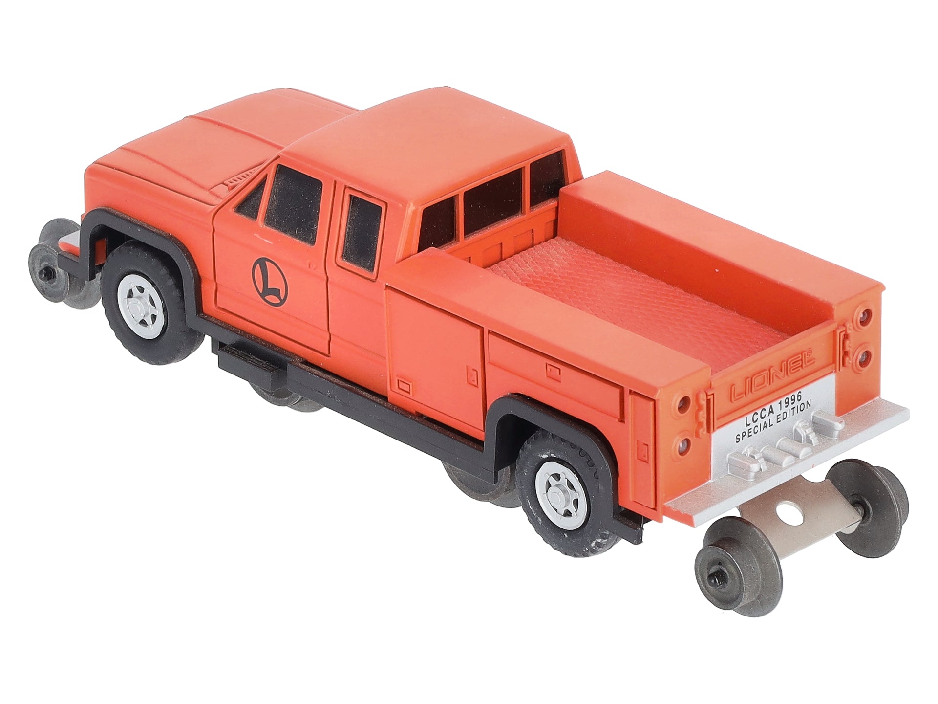 Lionel 6-52107 O Gauge LCCA Orange Motorized Pickup Truck LN/Box