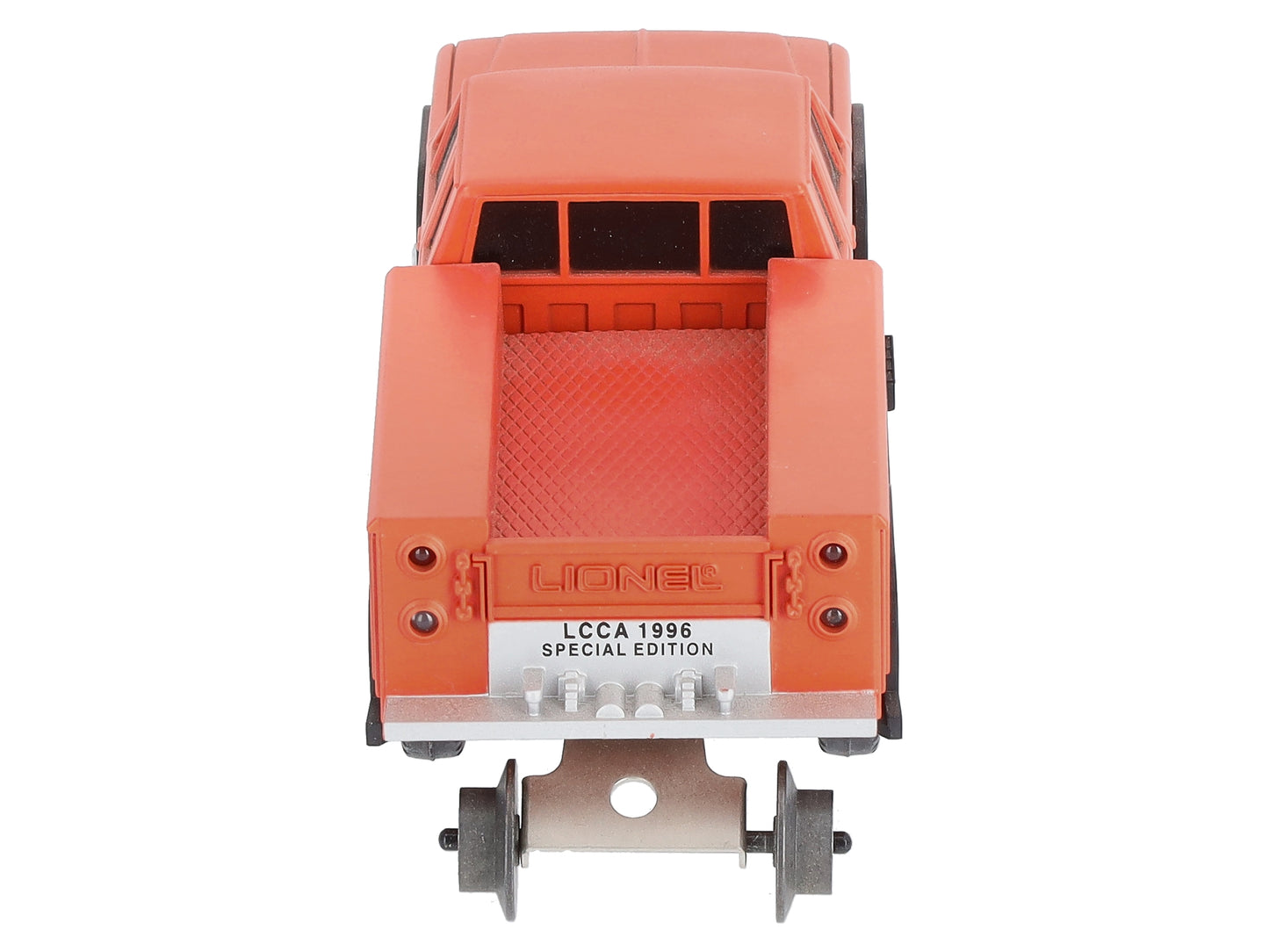 Lionel 6-52107 O Gauge LCCA Orange Motorized Pickup Truck LN/Box