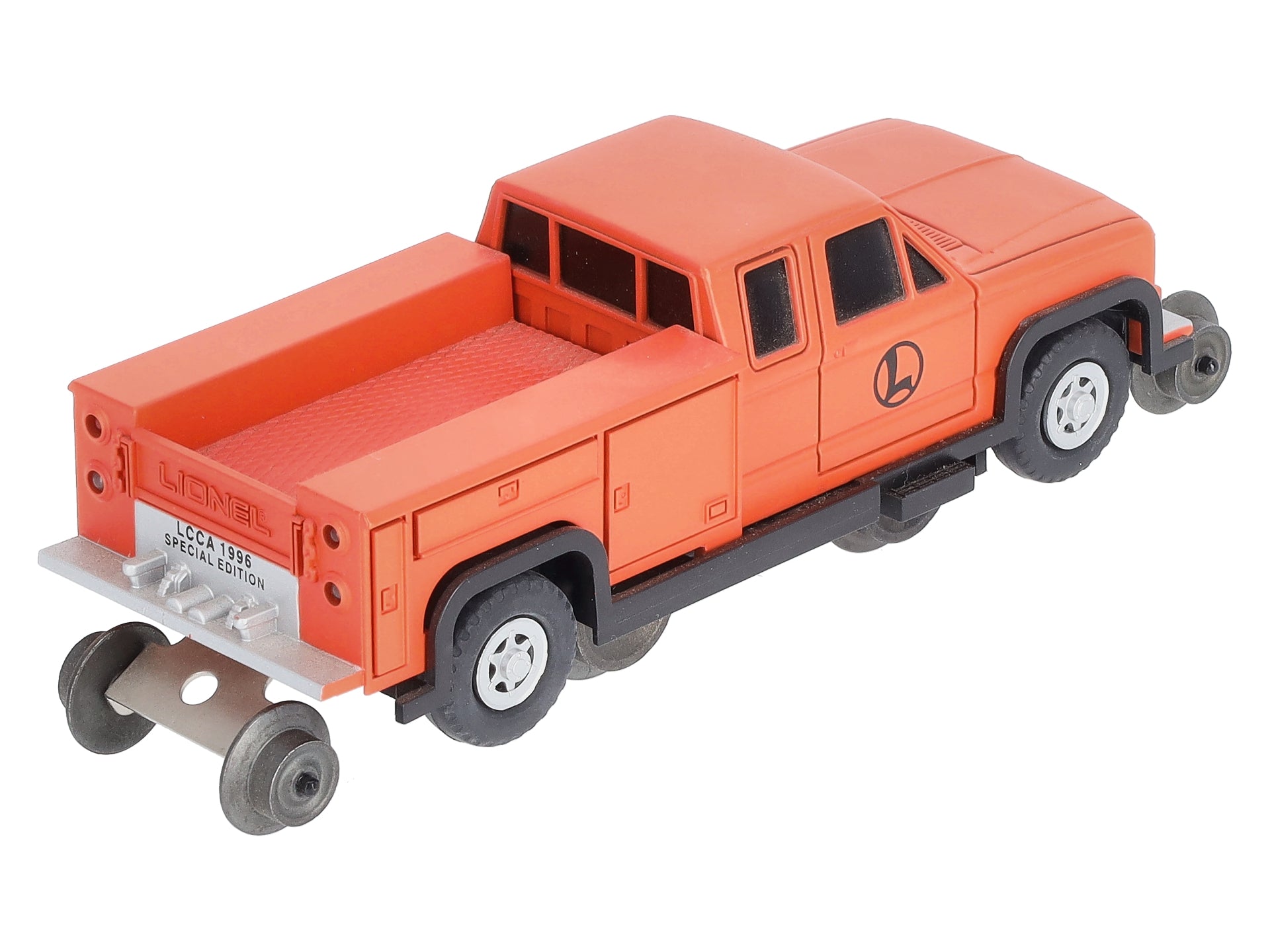 Lionel 6-52107 O Gauge LCCA Orange Motorized Pickup Truck NIB