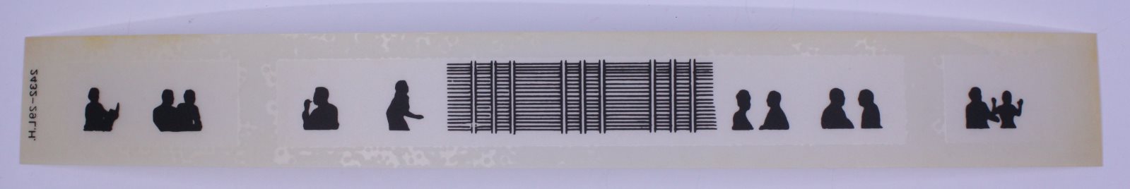 Lionel 2432-29 Left Hand Window Strips for Passenger Car