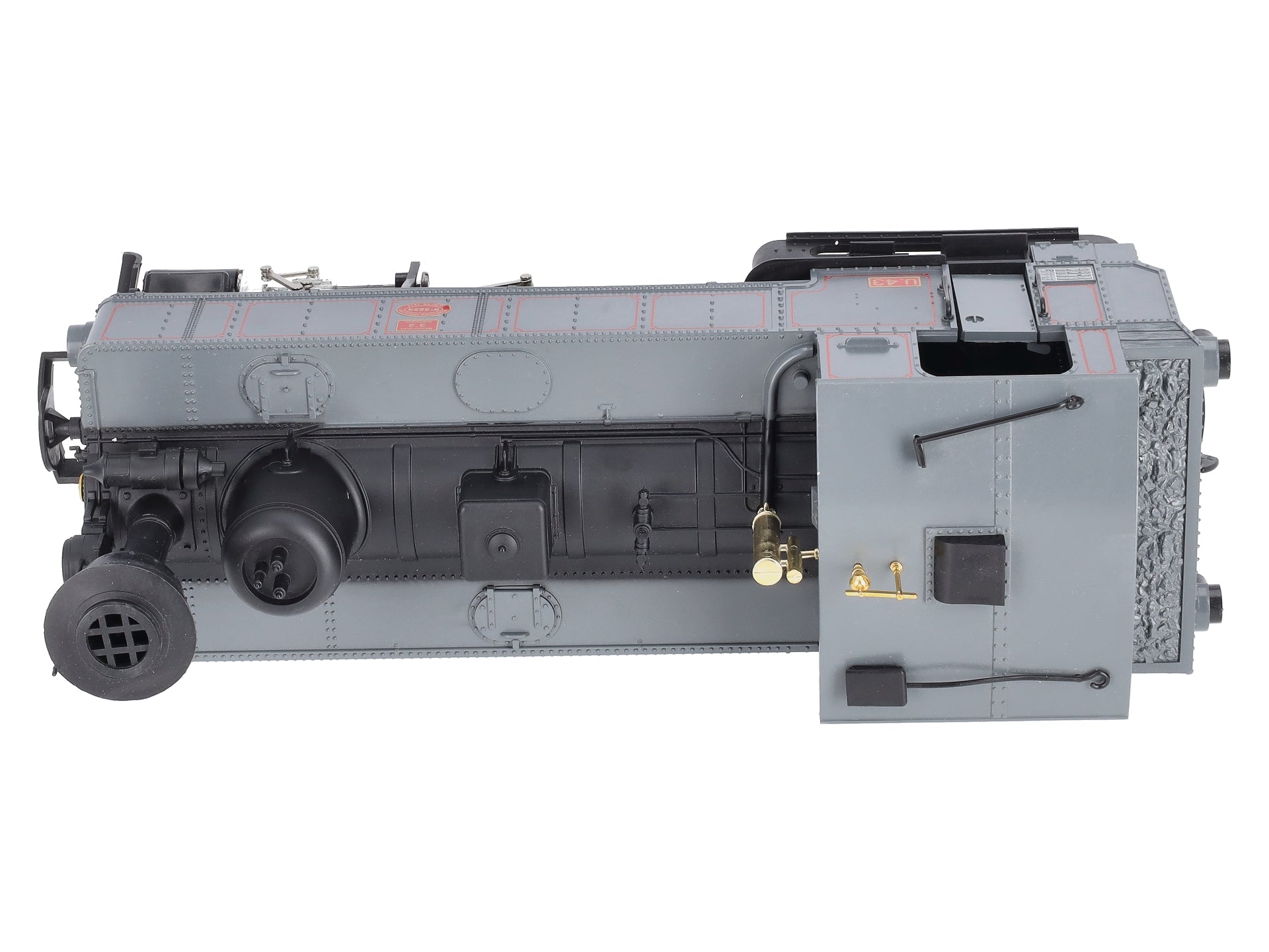 LGB 2070D G Steirmarkische Landesbahn 0-6-2 Gray Steam Locomotive w/Smoke #6824 LN/Box