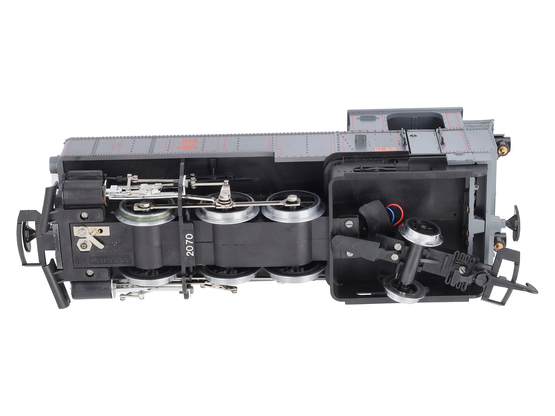 LGB 2070D G Steirmarkische Landesbahn 0-6-2 Gray Steam Locomotive w/Smoke #6824 LN/Box