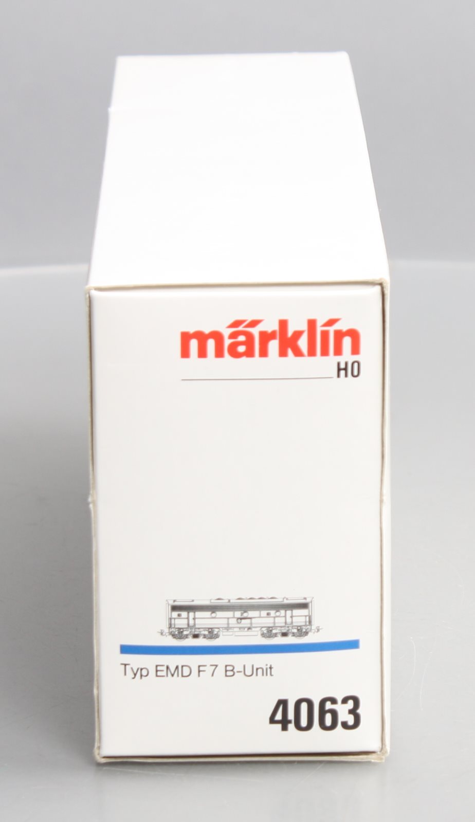 Marklin 4063 HO Santa Fe EMD F-7  B Unit Diesel Locomotive LN/Box