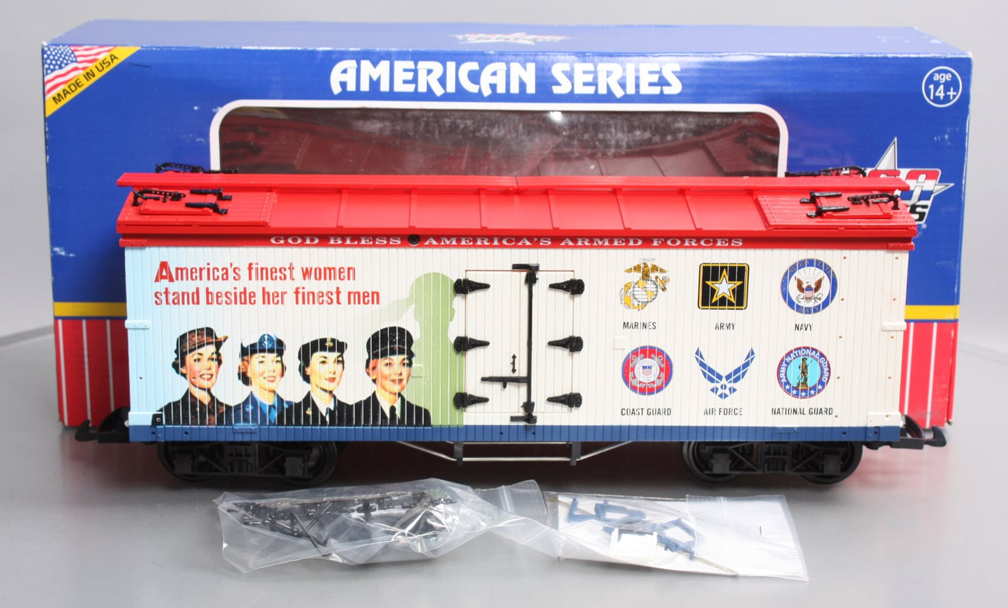 USA Trains R16026 G America's Finest Women Military Car