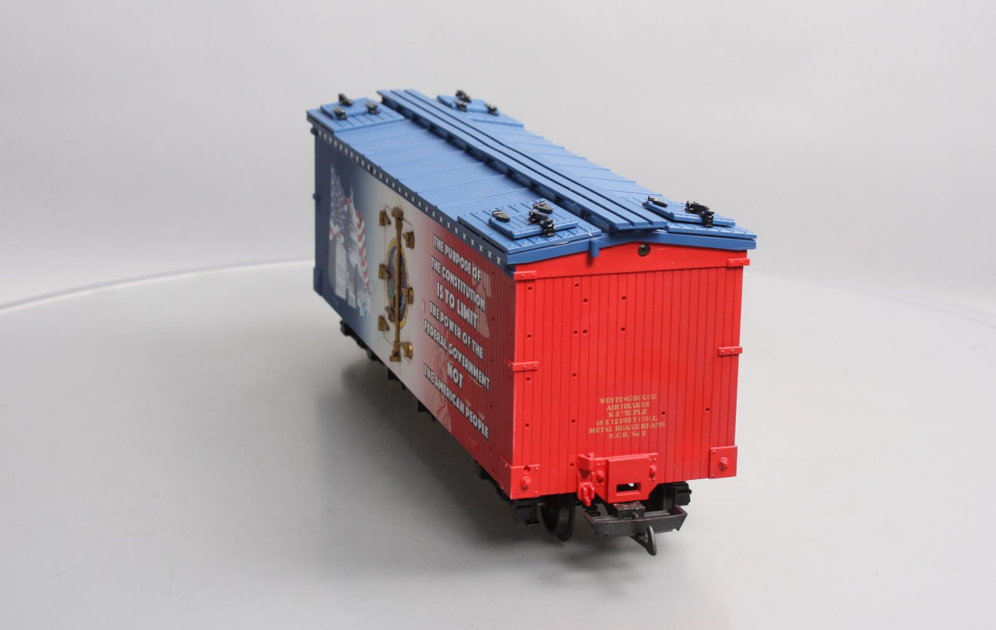 USA Trains R16000 G "Purpose of the Constitution" Patriotic Car U.S Refrigerator