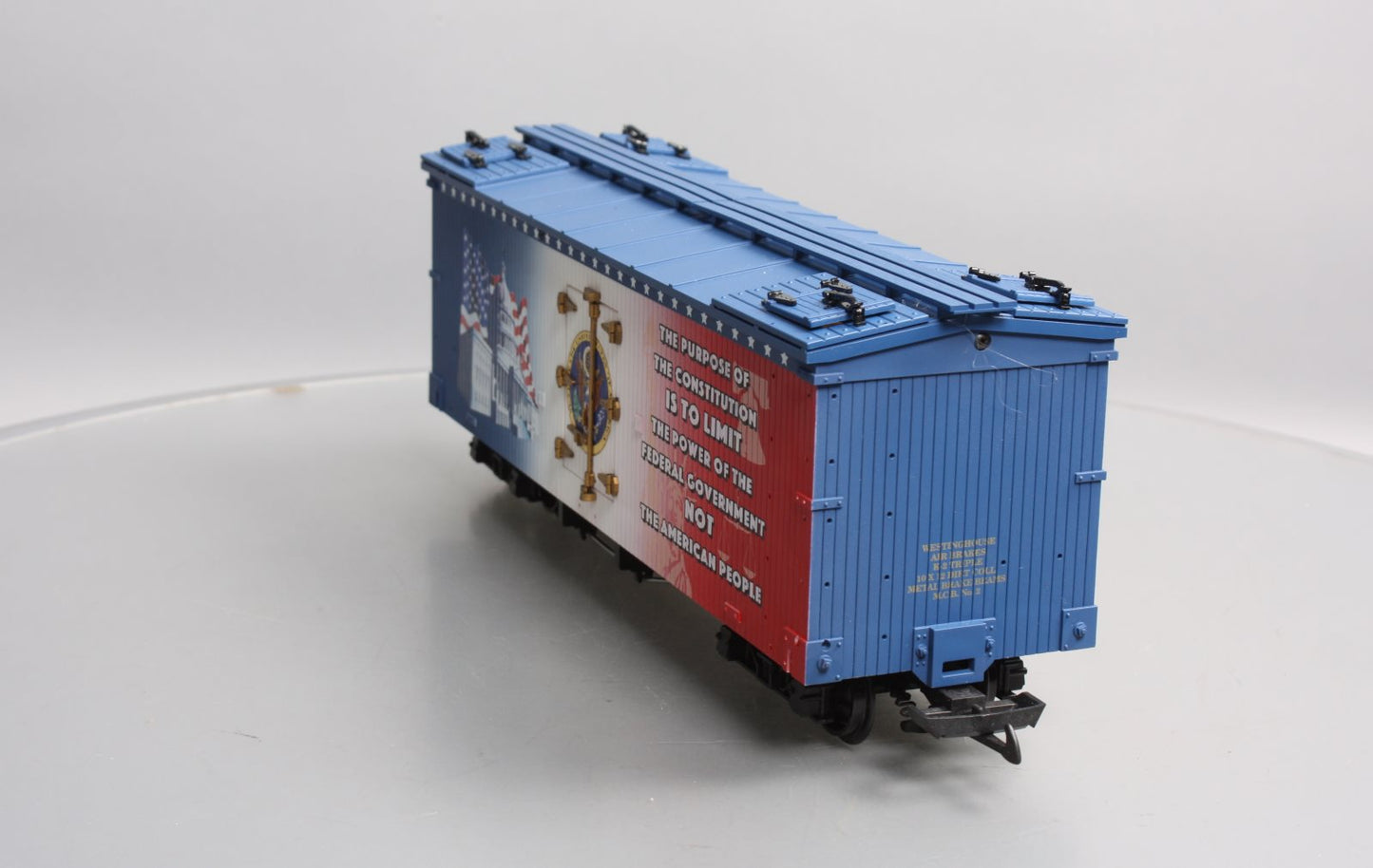 USA Trains R16000 G "Purpose of the Constitution" Patriotic Car U.S Refrigerator