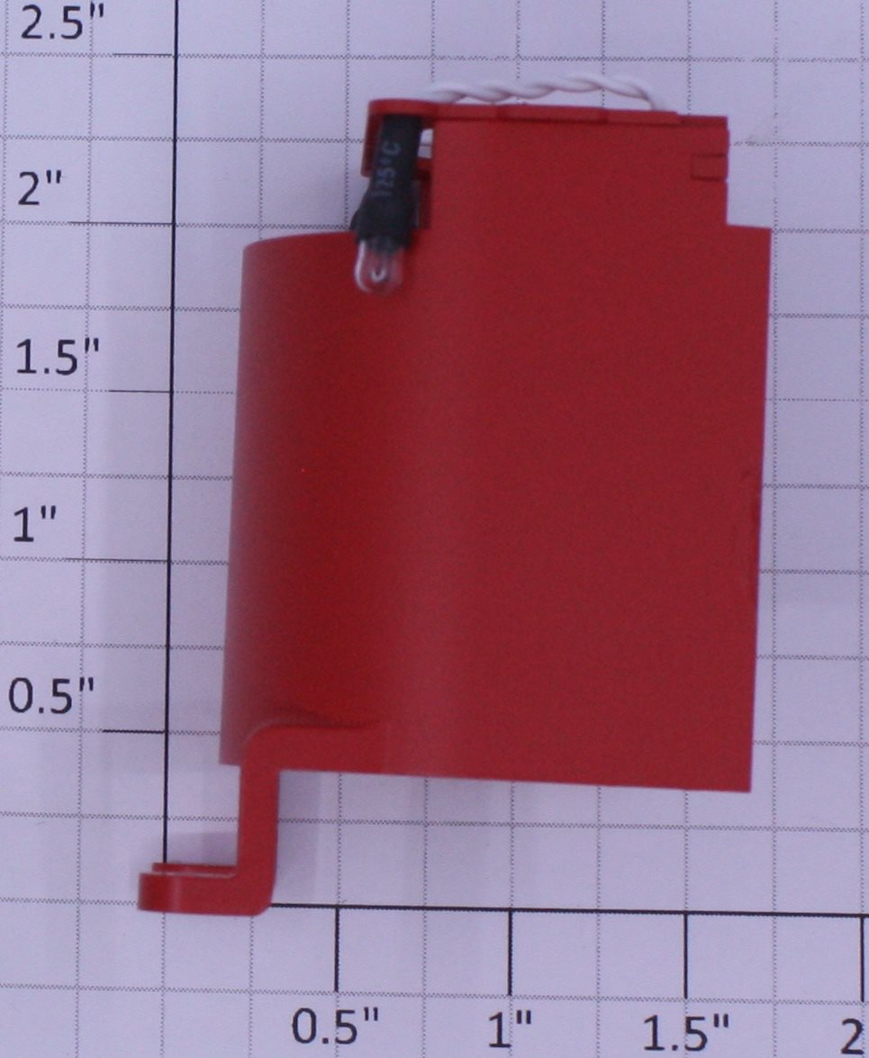 Lionel 28840-197 Red Motor Shield with Lamp Brackets for GP-30