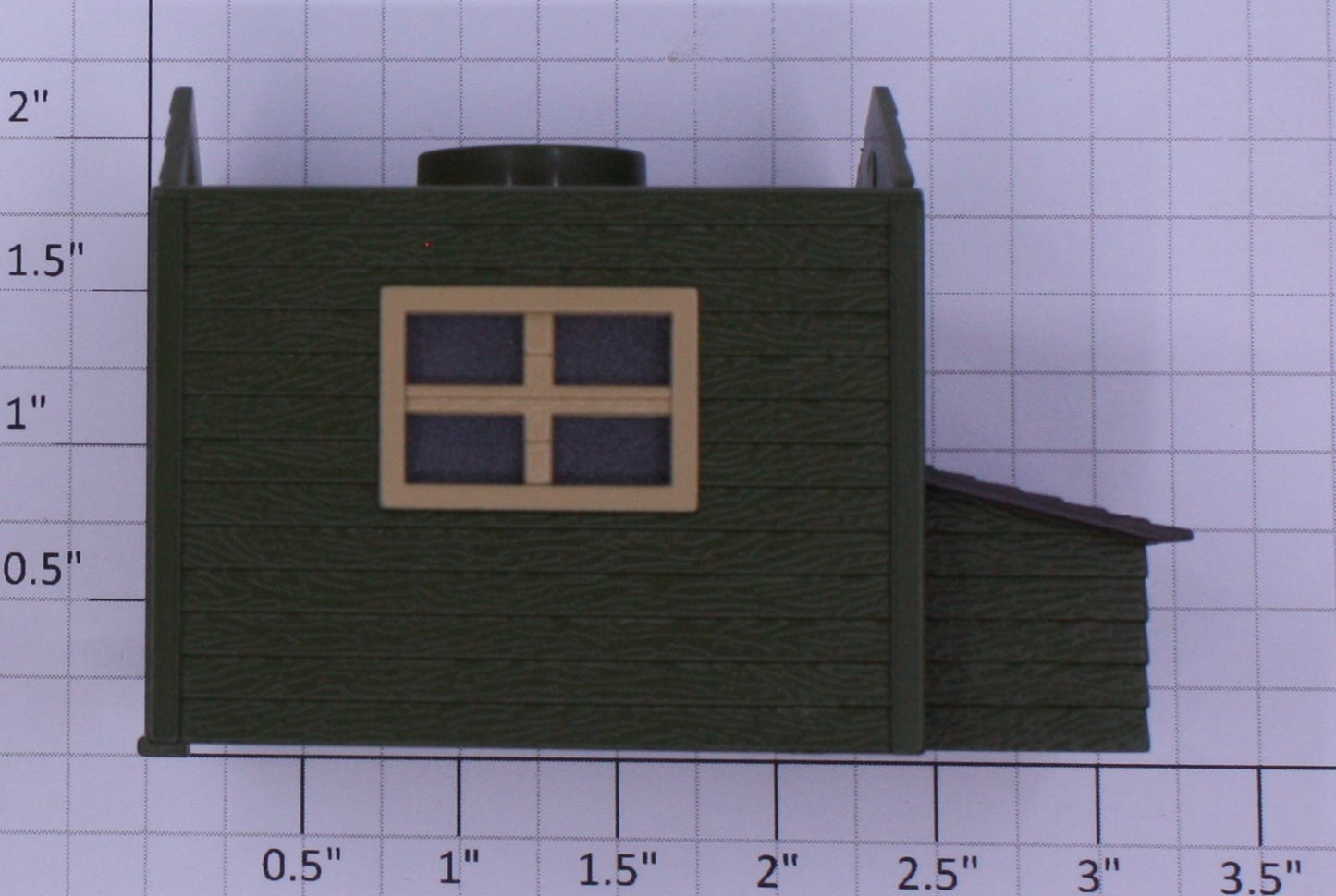 Lionel 14243-14 Green Army Water Tower Shed Structure
