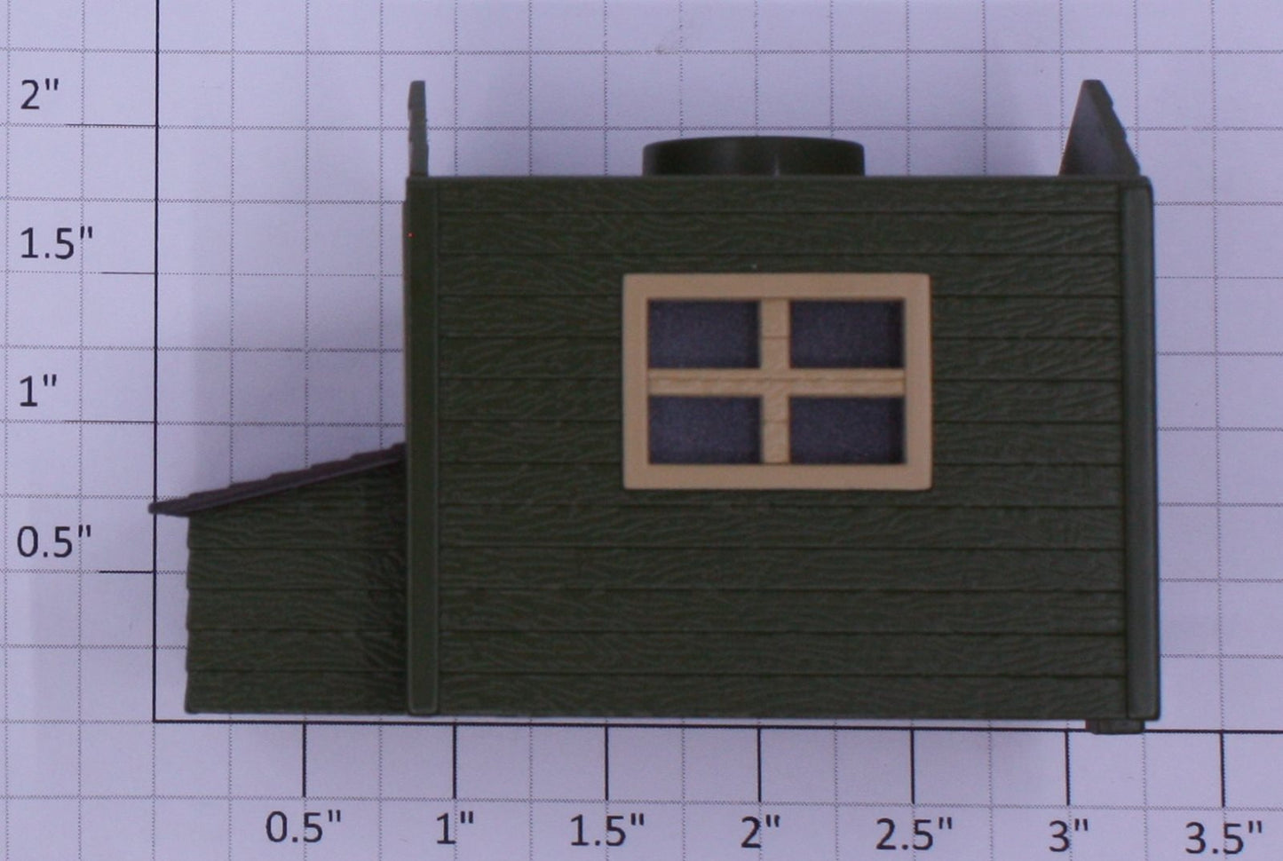Lionel 14243-14 Green Army Water Tower Shed Structure
