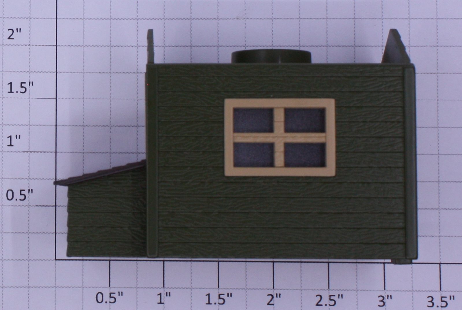 Lionel 14243-14 Green Army Water Tower Shed Structure