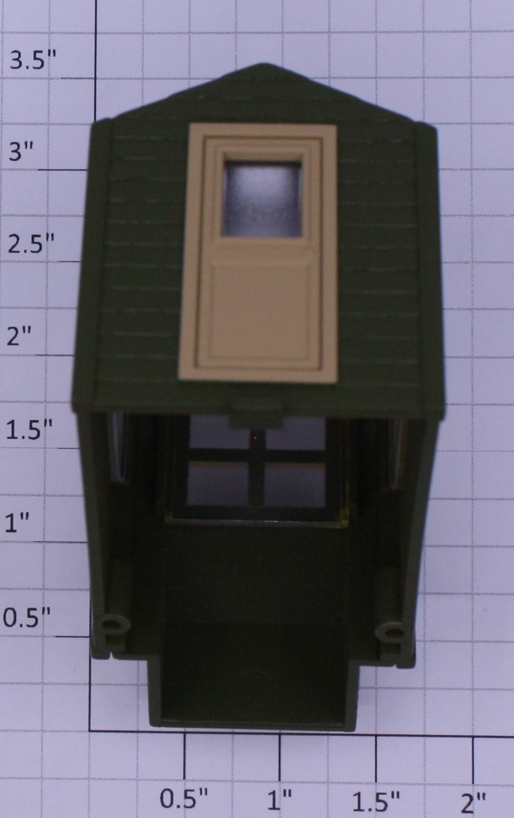 Lionel 14243-14 Green Army Water Tower Shed Structure