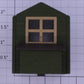 Lionel 14243-14 Green Army Water Tower Shed Structure