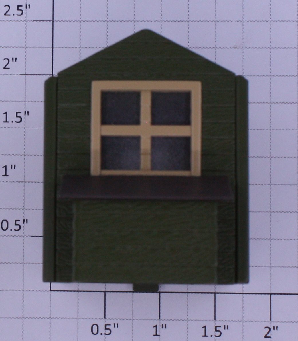 Lionel 14243-14 Green Army Water Tower Shed Structure