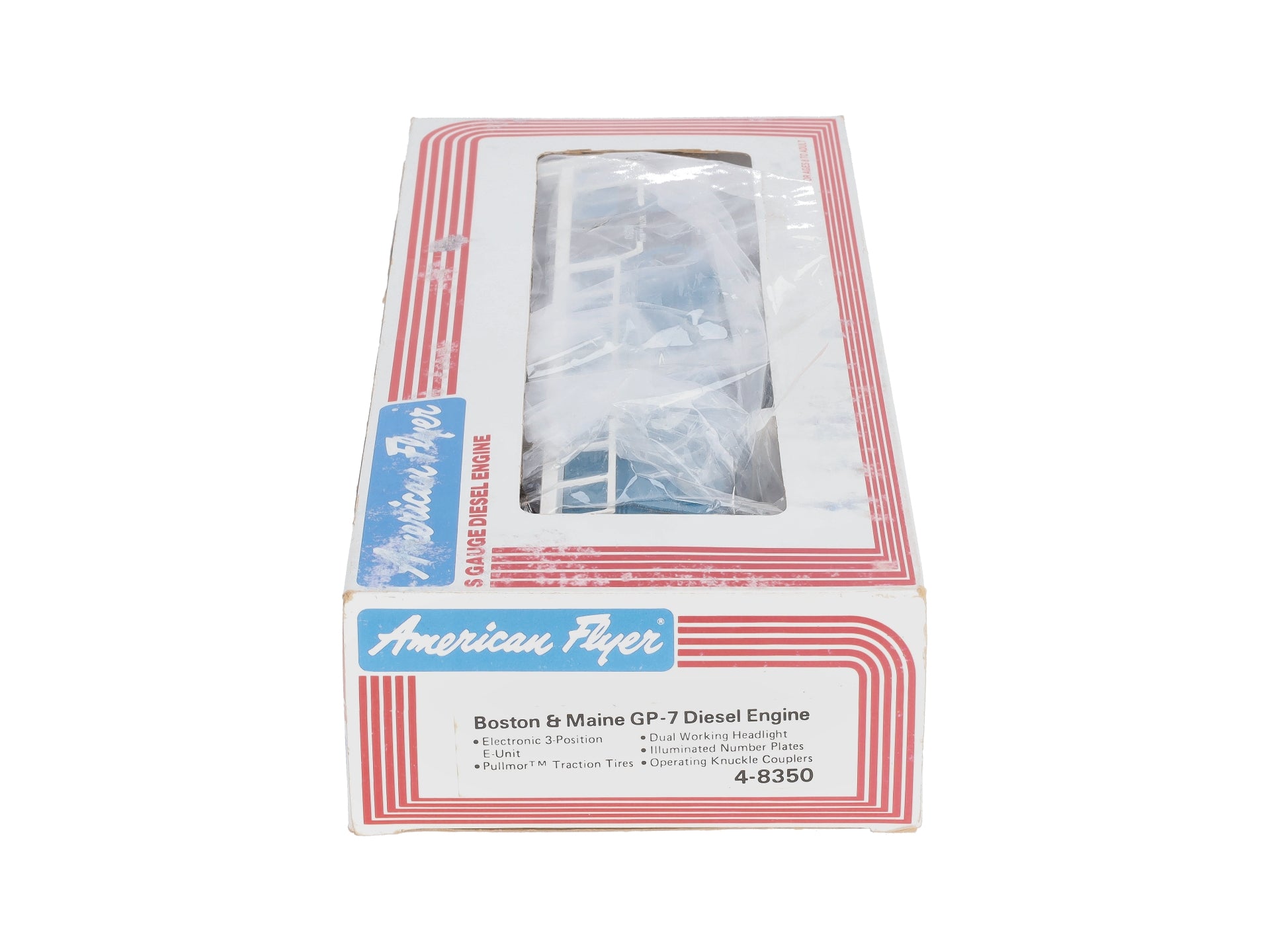 American Flyer 4-8350 S Gauge Boston & Maine GP-7 Diesel Locomotive LN/Box