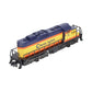 American Flyer 6-48004 S Scale Chessie GP-20 Dummy Diesel Loco LN/Box