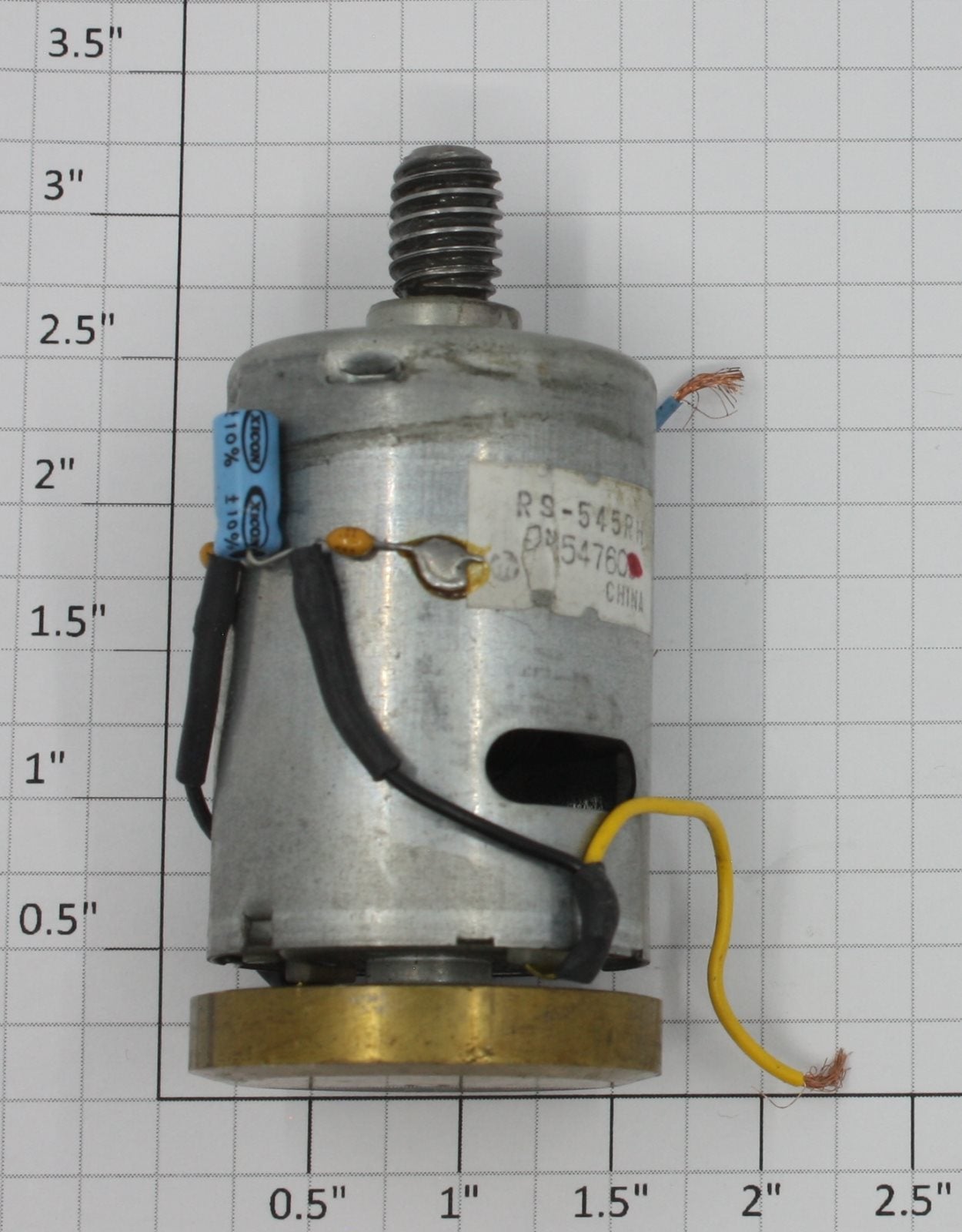 Lionel 1103011 Mabuchi RS-545SH Can Motor with Flywheel