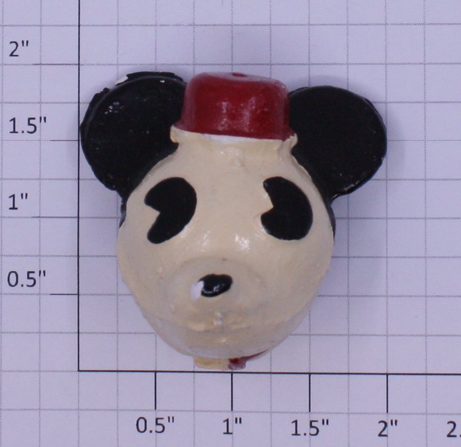 Lionel 1100-171 Prewar Wind-Up Hand Car Plaster Minnie Mouse Head
