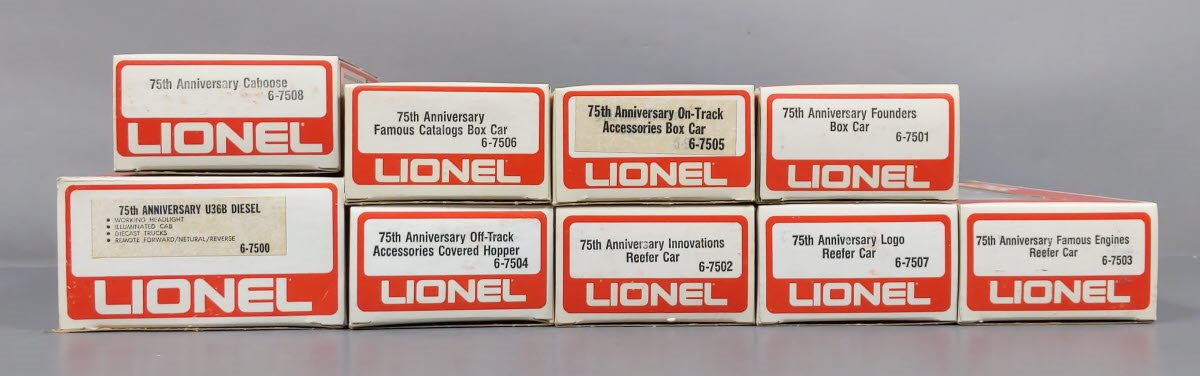 Lionel 6-1585 O Gauge 75th Anniversary Diesel Train Set MT/Box
