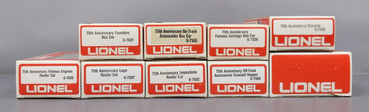 Lionel 6-1585 O Gauge 75th Anniversary Diesel Train Set MT/Box