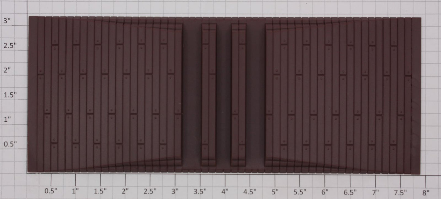 Lionel 11728-6 O27 Brown Grade Crossing