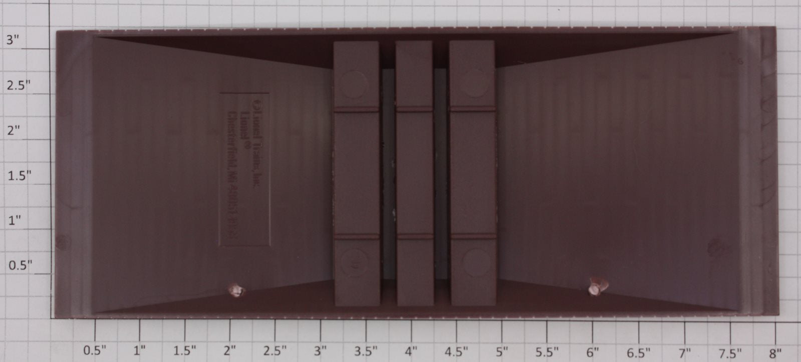 Lionel 11728-6 O27 Brown Grade Crossing
