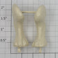 Lionel 1103-9 O Gauge Prewar Wind-Up Handcar Resin Peter Rabbit Legs