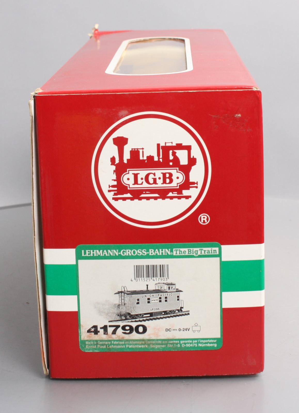 LGB 41790 Union Pacific Caboose (Metal Wheels)