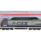 Williams 22203 O CSX Transportation GE U33C 3-Rail Diesel Loco w/Horn & Bell