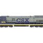 Williams 22203 O CSX Transportation GE U33C 3-Rail Diesel Loco w/Horn & Bell