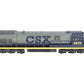 Williams 22203 O CSX Transportation GE U33C 3-Rail Diesel Loco w/Horn & Bell