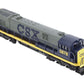 Williams 22203 O CSX Transportation GE U33C 3-Rail Diesel Loco w/Horn & Bell