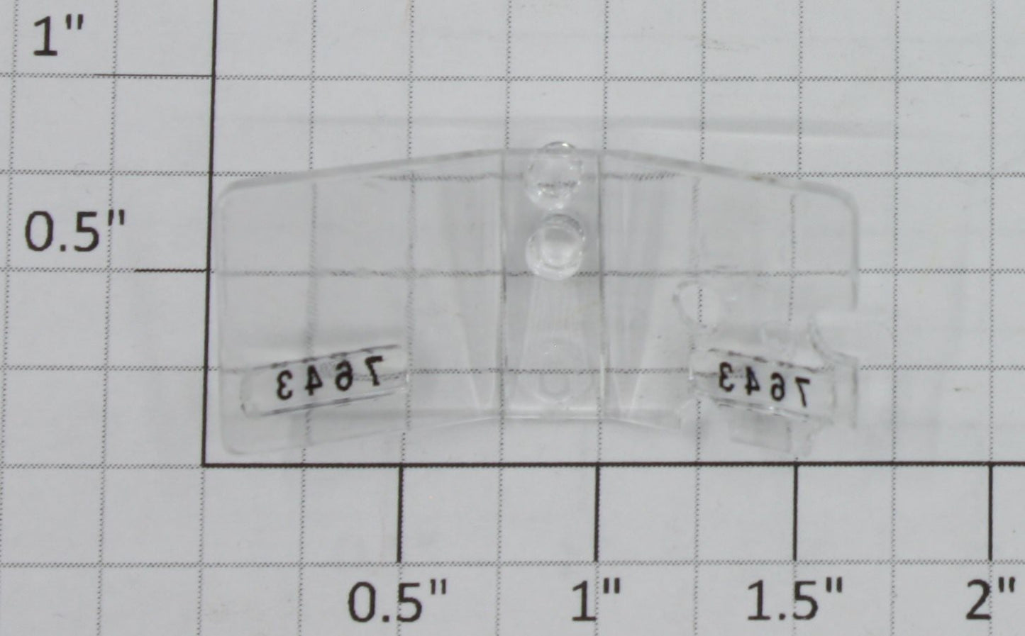 Lionel 18215-67 #7643 CSX Dash 8-40C Rear Number Board