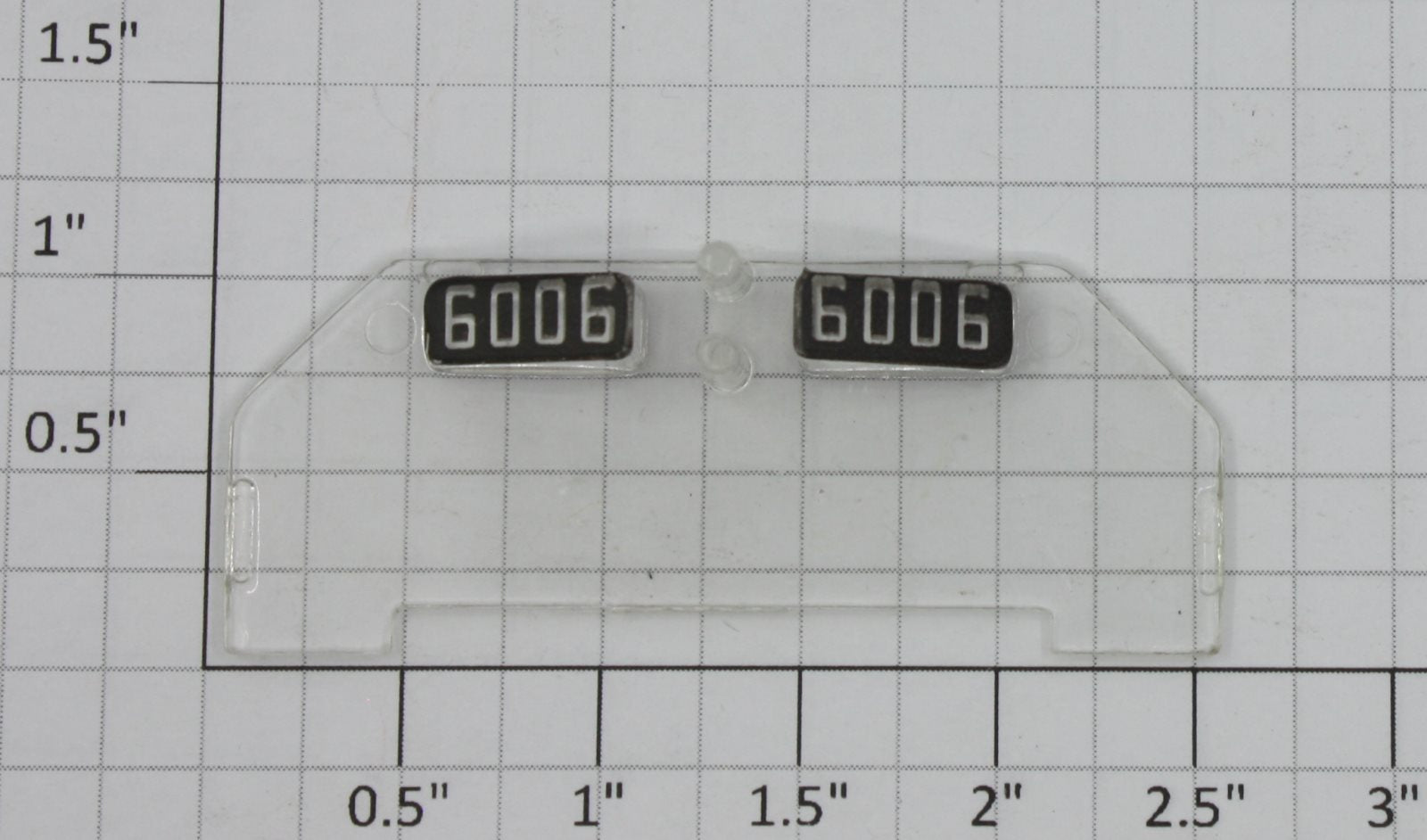 Lionel 18210-67 #6006 Illinois Central SD-40 Windshield