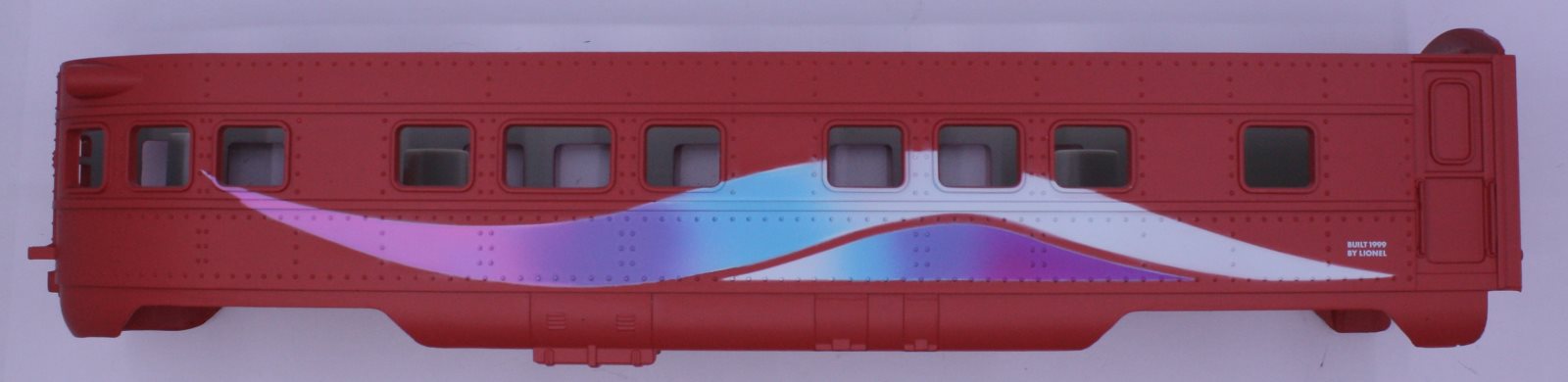 Lionel 15137-007 Custom Series II Observation Car Shell
