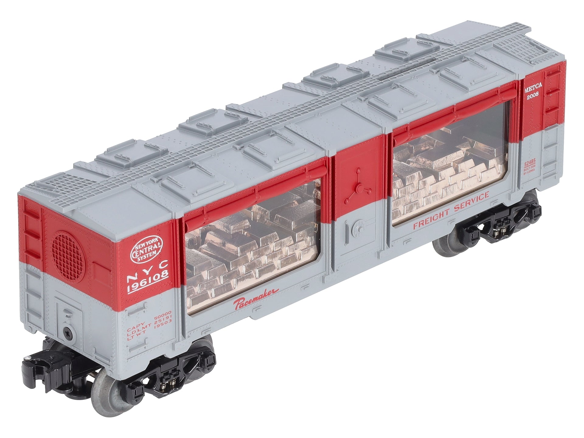 Lionel 6-52485 O Gauge New York Central METCA 2008 Division Mint Car #196108 MT/Box