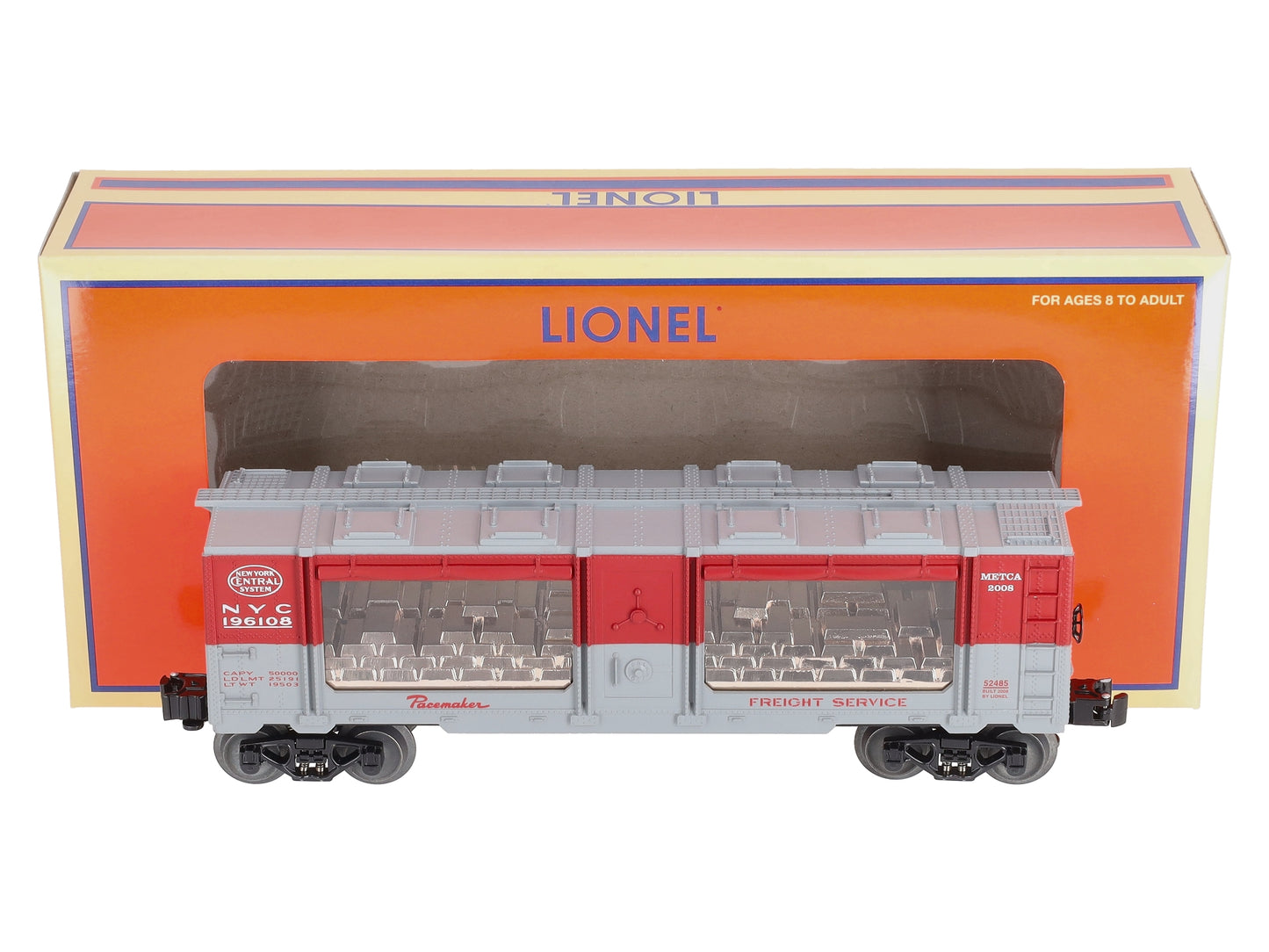 Lionel 6-52485 O Gauge New York Central METCA 2008 Division Mint Car #196108 MT/Box