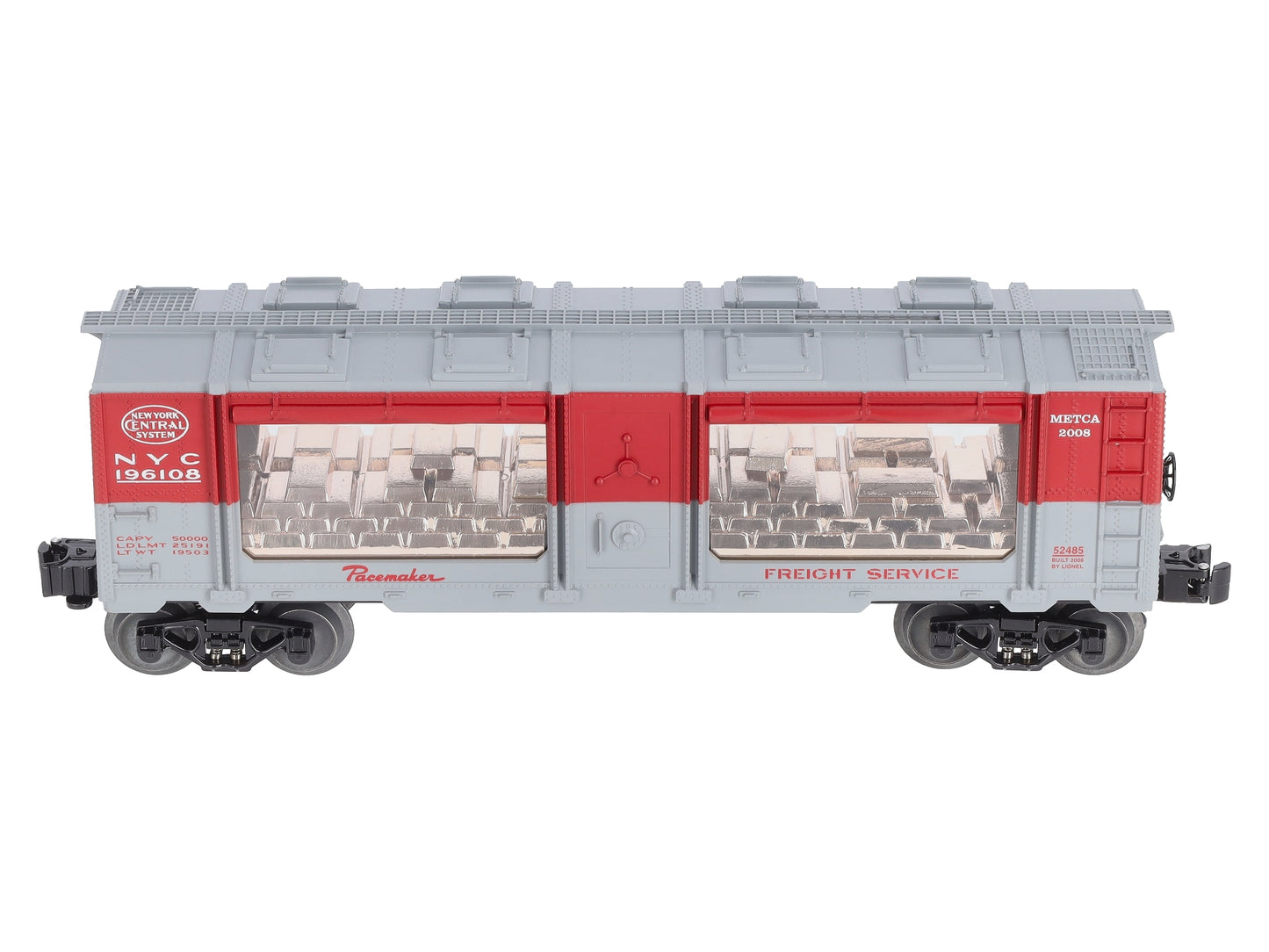 Lionel 6-52485 O Gauge New York Central METCA 2008 Division Mint Car #196108 MT/Box