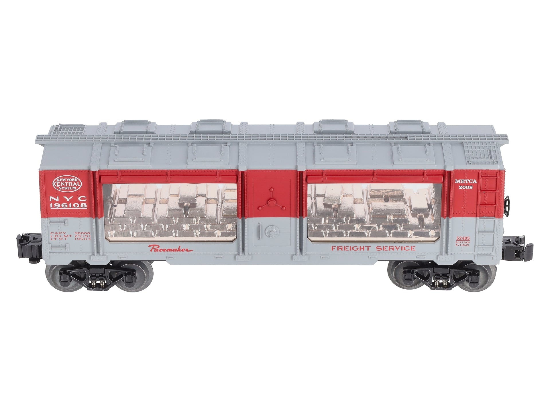 Lionel 6-52485 O Gauge New York Central METCA 2008 Division Mint Car #196108 MT/Box