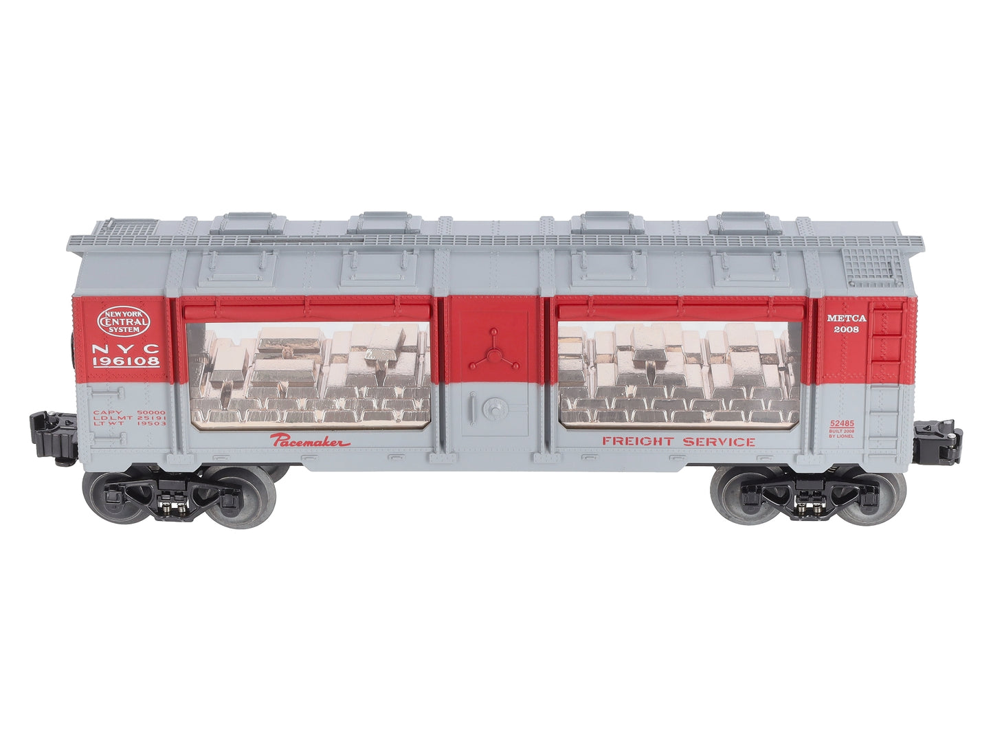 Lionel 6-52485 O Gauge New York Central METCA 2008 Division Mint Car #196108 MT/Box