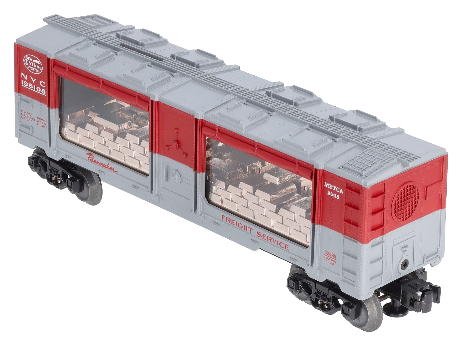 Lionel 6-52485 O Gauge New York Central METCA 2008 Division Mint Car #196108 MT/Box
