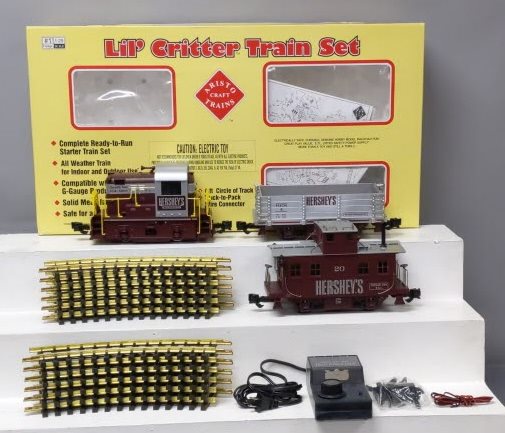 Aristo-Craft 28314 G Scale Lil Critter Hershey's Diesel Train Set LN/Box