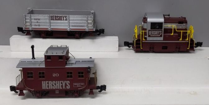 Aristo-Craft 28314 G Scale Lil Critter Hershey's Diesel Train Set LN/Box