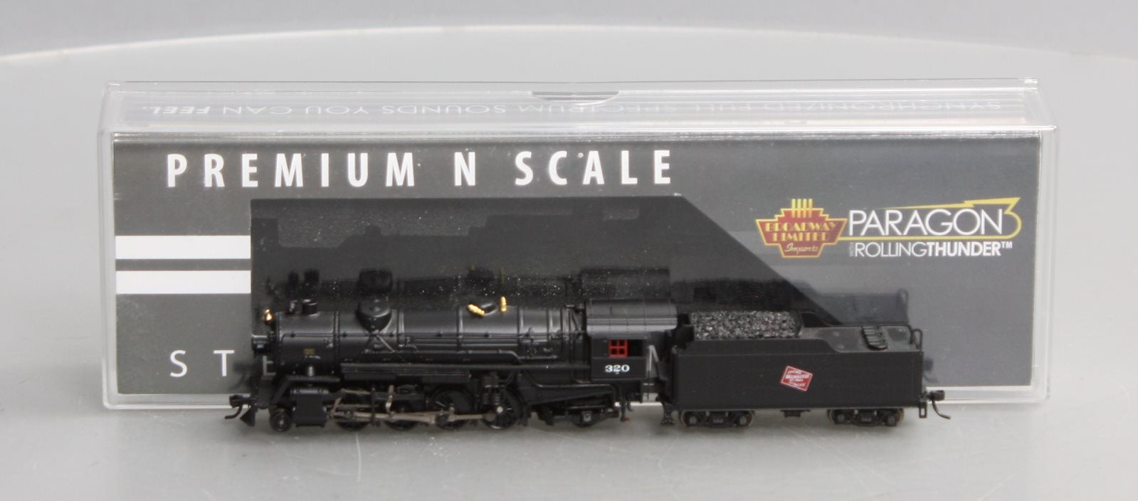 Broadway Limited 5709 N Milwaukee USRA Heavy Mikado Steam Locomotive Sound #320