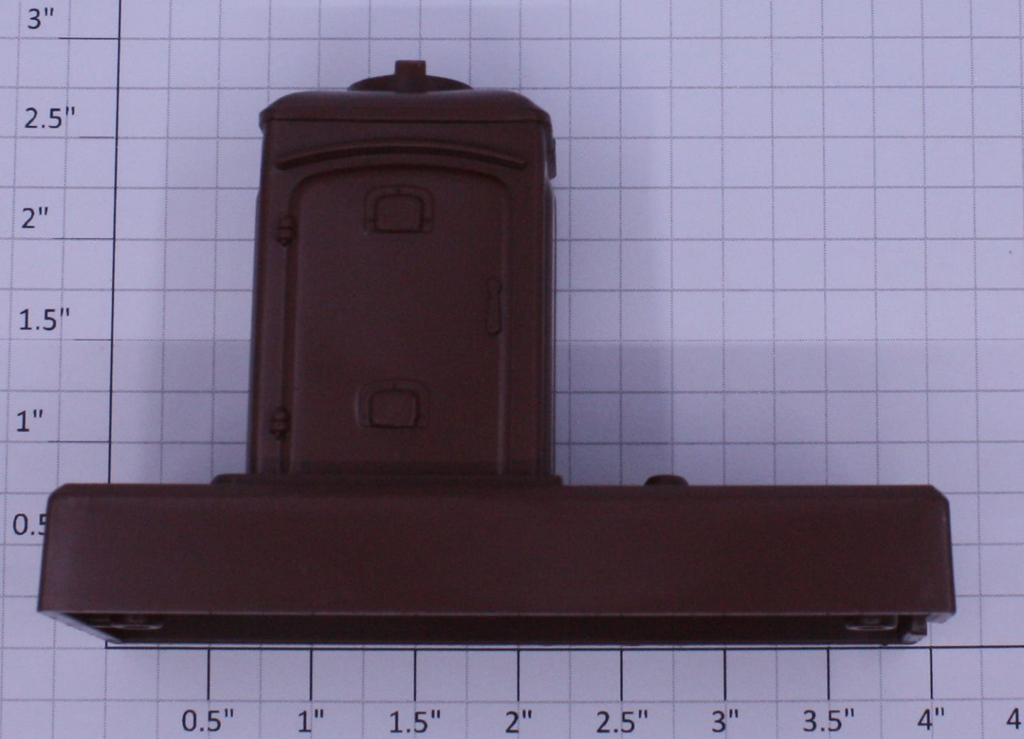 Lionel 2163-5 Red Oxide Target Signal Base