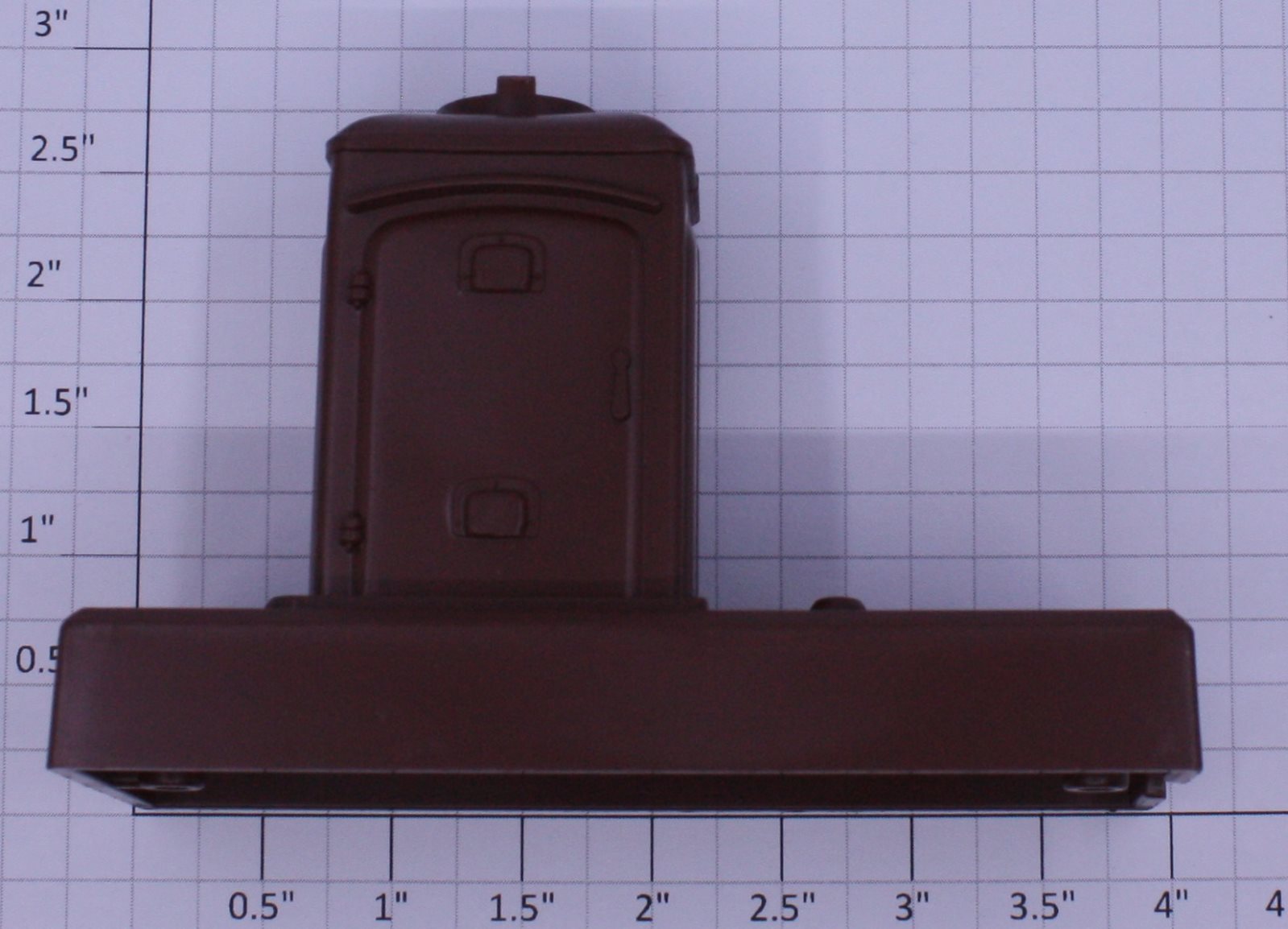Lionel 2163-5 Red Oxide Target Signal Base