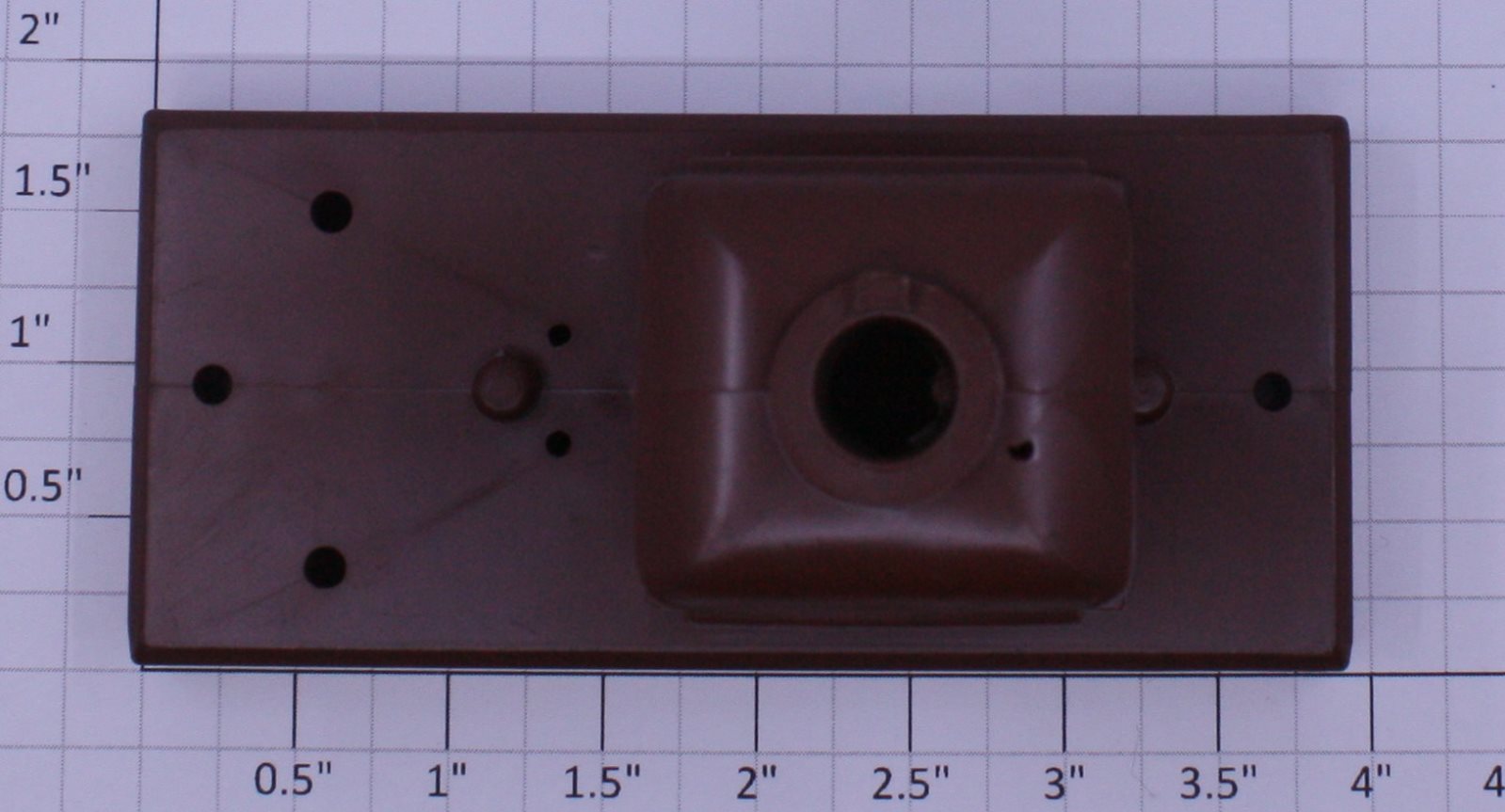 Lionel 2163-5 Red Oxide Target Signal Base