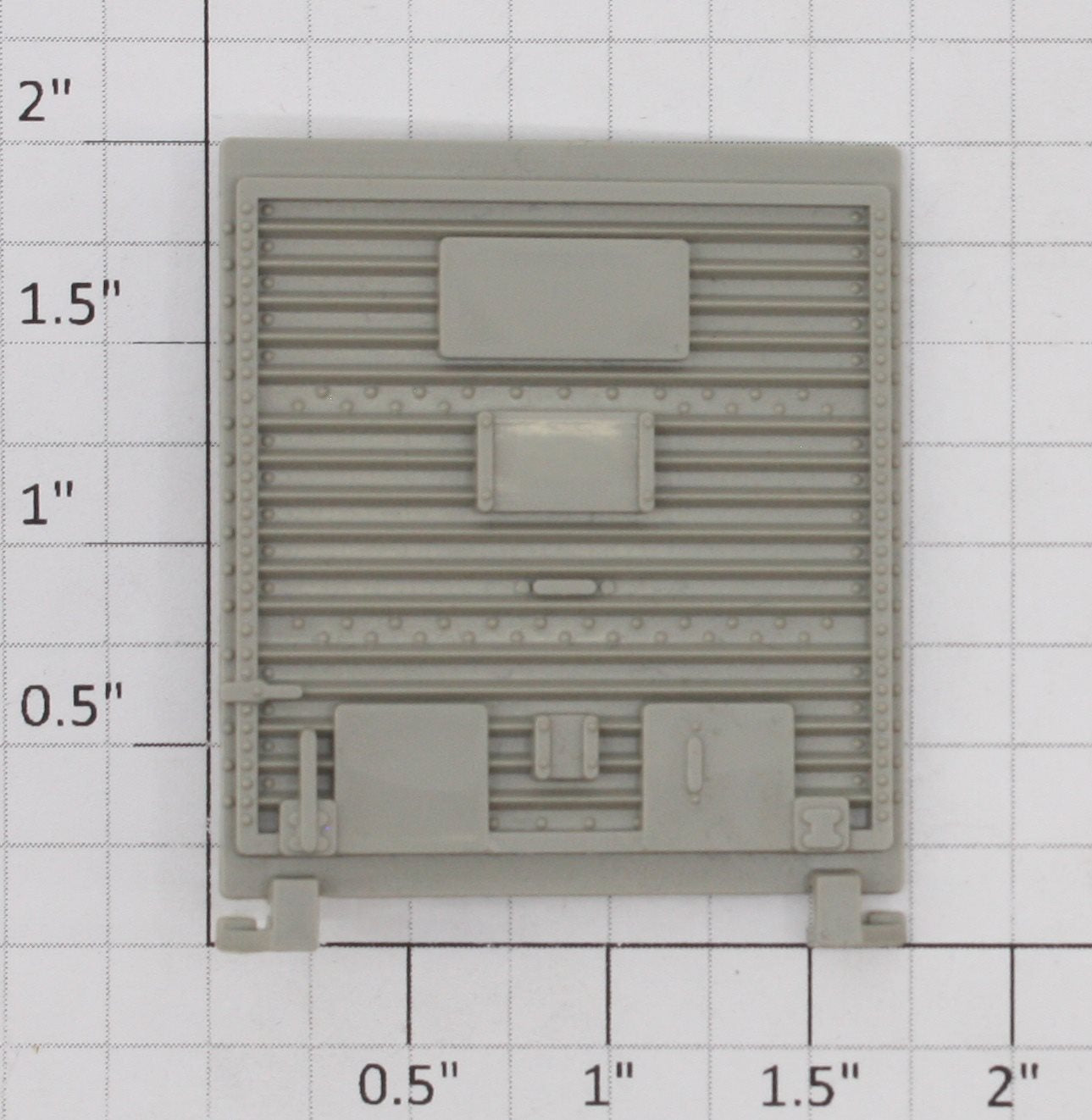 Lionel 6464-7 Gray 5-Panel Boxcar Door with Door Guides