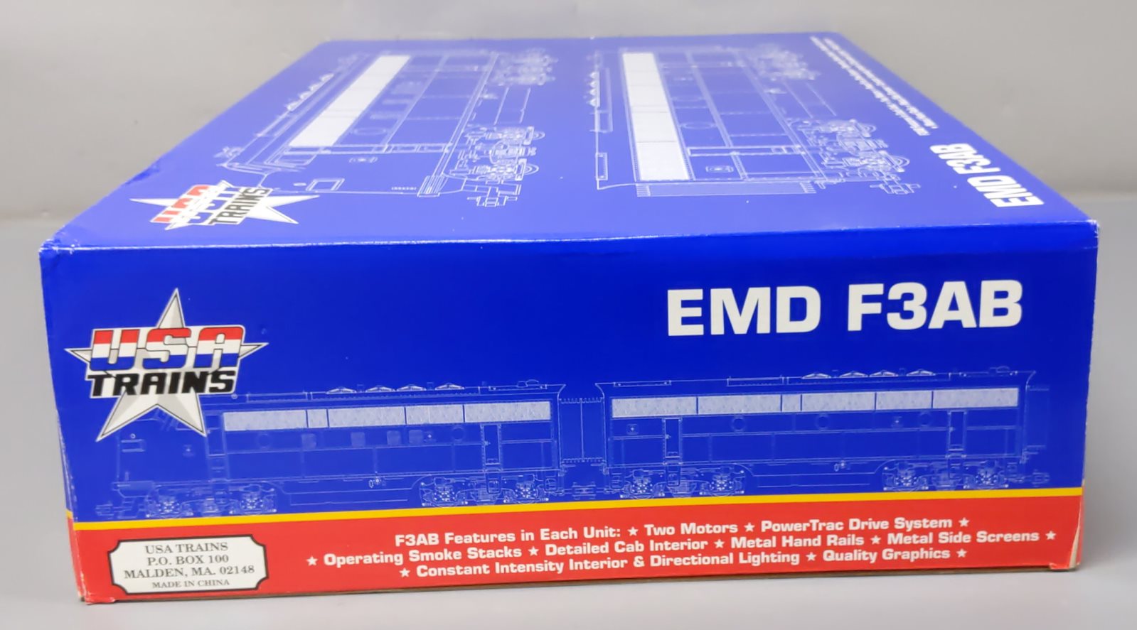 USA Trains 22260 Pennsylvania F-3 AB Unit Powered Diesel Set #9677/9678